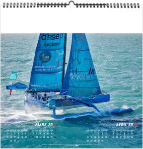 Calendrier illustré entreprise Voile Sportive 2027 3