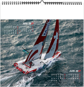 Calendrier illustré entreprise Voile Sportive 2027 4
