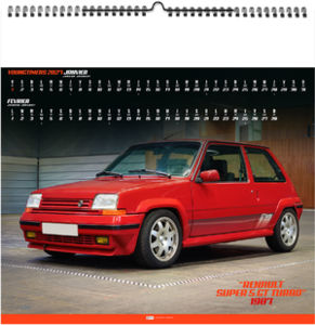 Calendrier illustré entreprise Youngtimers 2027 2