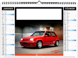 Calendrier illustré personnalisable Bains 2027 1