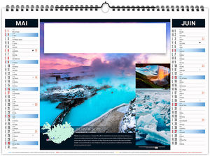 Calendrier illustré personnalisable Bains 2027 3