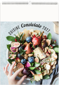 Calendrier illustré personnalisable Cuisine Conviviale 2027 1