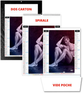 Calendrier illustré personnalisable Eros 2027