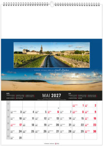 Calendrier illustré personnalisable Étendu 2027 4