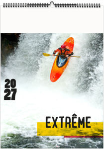 Calendrier illustré personnalisable Extrême 2027 1