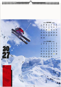 Calendrier illustré personnalisable Extrême 2027 7
