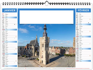 Calendrier illustré personnalisable Héritage 2027 1