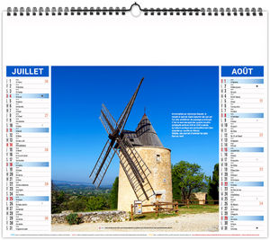 Calendrier illustré personnalisable Héritage 2027 10