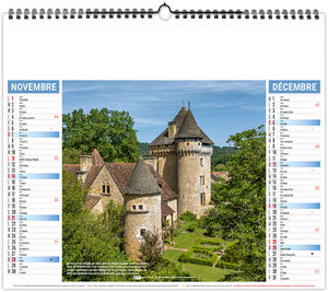 Calendrier illustré personnalisable Héritage 2027 12