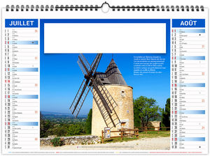 Calendrier illustré personnalisable Héritage 2027 4