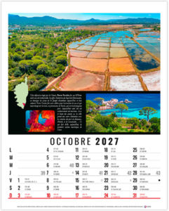 Calendrier illustré personnalisable Hubert 2027 10