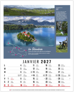 Calendrier illustré personnalisable Romain 2027 1