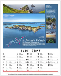 Calendrier illustré personnalisable Romain 2027 4
