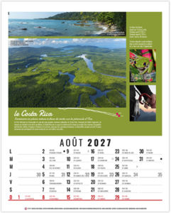 Calendrier illustré personnalisable Romain 2027 8