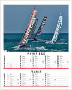 Calendrier illustré personnalisable Thomas 2027 1