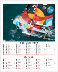 Calendrier illustré personnalisable Thomas 2027 6