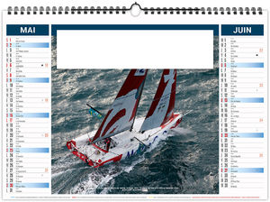 Calendrier illustré personnalisable Tribord 2027 3