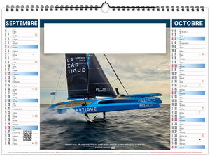 Calendrier illustré personnalisable Tribord 2027 5