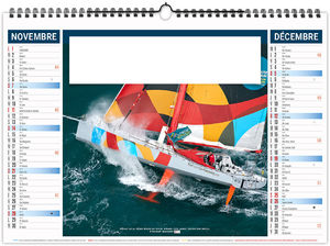 Calendrier illustré personnalisable Tribord 2027 6