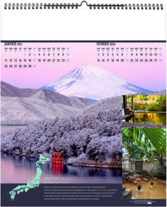 Calendrier illustré personnalisé A la Source 2027 2