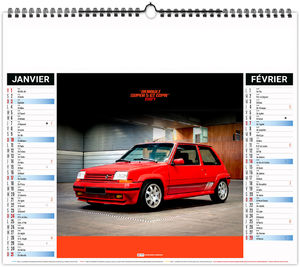 Calendrier illustré personnalisé Bains 2027 7