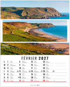 Calendrier illustré personnalisé Céline 2027 2