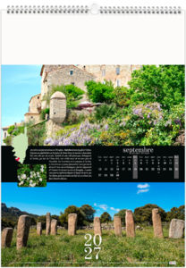 Calendrier illustré personnalisé Corsica 2027 10
