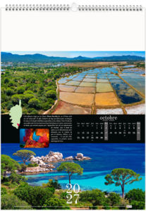 Calendrier illustré personnalisé Corsica 2027 11