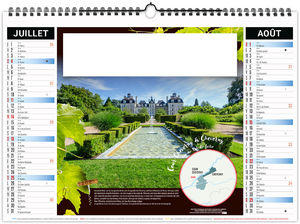 Calendrier illustré personnalisé Grappe 2027 4