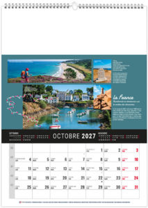 Calendrier illustré personnalisé Illustre Monde 2027 9