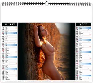 Calendrier illustré personnalisé Incitation 2027 10