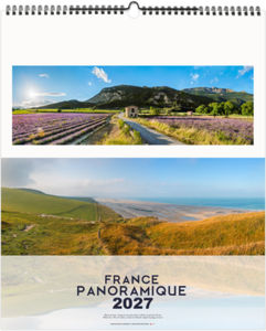 Calendrier illustré personnalisé La France Panoramique 2027 1