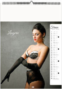 Calendrier illustré personnalisé Lingerie 2027 3