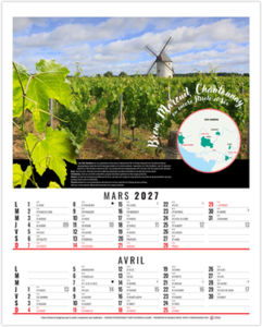 Calendrier illustré personnalisé Louis 2027 2