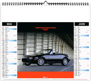 Calendrier illustré personnalisé Moteur 2027 9