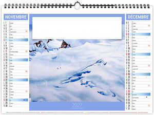 Calendrier illustré personnalisé Provence 2027 6