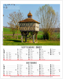Calendrier illustré personnalisé Romy 2027 5