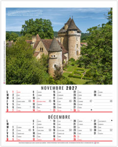 Calendrier illustré personnalisé Romy 2027 6