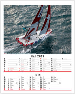 Calendrier illustré personnalisé Thomas 2027 3