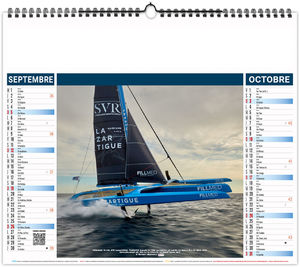 Calendrier illustré personnalisé Tribord 2027 11