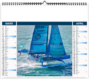 Calendrier illustré personnalisé Tribord 2027 8