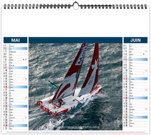 Calendrier illustré personnalisé Tribord 2027 9