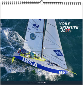 Calendrier illustré personnalisé Voile Sportive 2027 1
