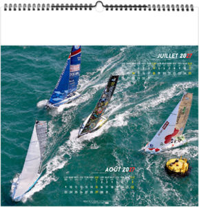 Calendrier illustré personnalisé Voile Sportive 2027 5