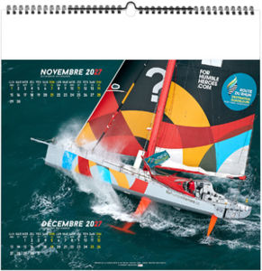 Calendrier illustré personnalisé Voile Sportive 2027 7