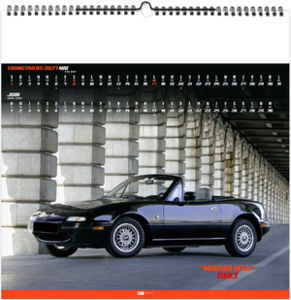 Calendrier illustré personnalisé Youngtimers 2027 4