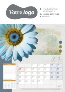 Calendrier Illustré Publicitaire - Survol 8