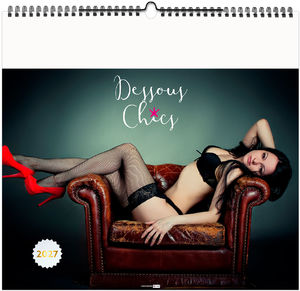 Calendrier illustré publicitaire Dessous Chics 2027 1