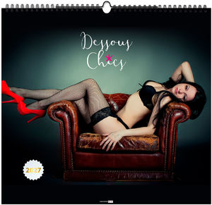 Calendrier illustré publicitaire Dessous Chics 2027
