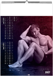 Calendrier illustré publicitaire Fatal 2027 2